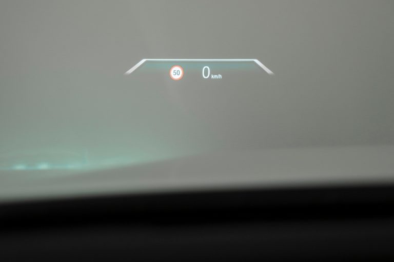 voorruit vervangen met head up display